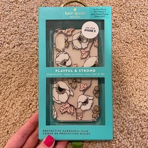 NWT Kate Spade phone case for IPhone X 💗💫